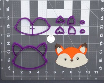 Fox Head 266-E037 Cookie Cutter Set