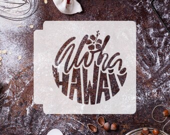 Aloha Hawaii 783-G723 Stencil