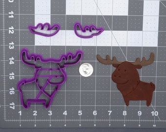 Moose Body 266-G803 Cookie Cutter Set