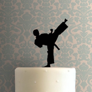 Karate Kick 225-A706 Cake Topper