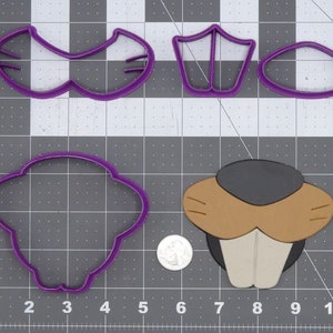 Beaver Mouth 266-J514 Cookie Cutter Set