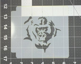 Gorilla Stencil | Etsy