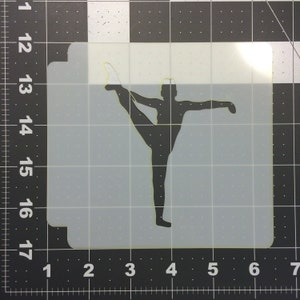Gymnastics 106 Stencil