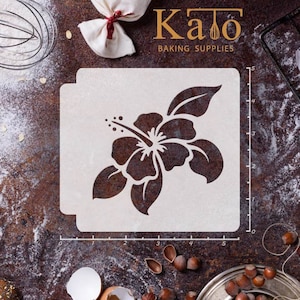 Hibiscus 783-B155 Stencil