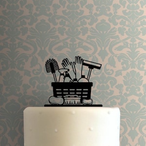 Cleaning Supplies 225-B236 Cake Topper
