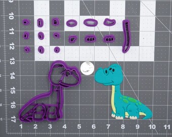Brontosaurus Dinosaur 266-E897 Cookie Cutter Set