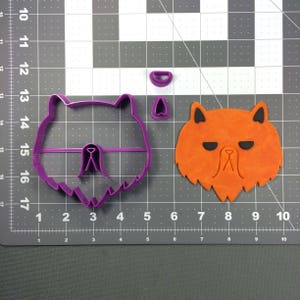 Cat Head 266-E263 Cookie Cutter Set