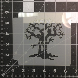 Halloween Tree 101 Stencil