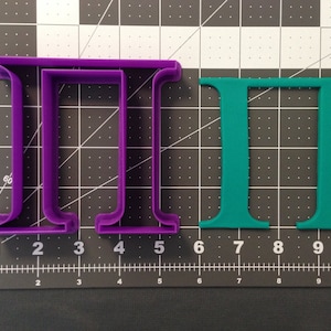 Griechischer Buchstabe Pi Ausstechform