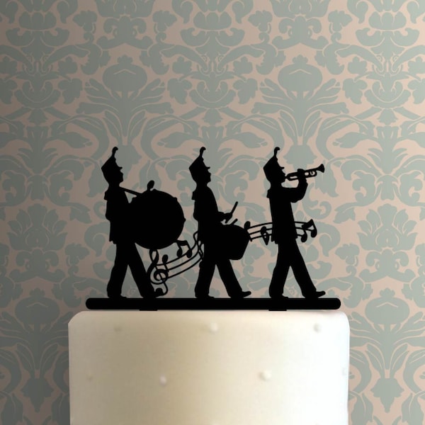 Marching Band Cake Topper Etsy