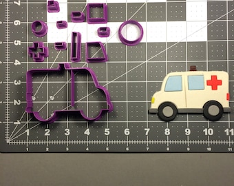 Ambulance 100 Cookie Cutter Set