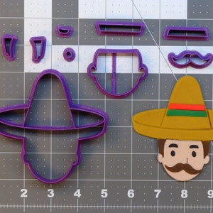 Mariachi 266-A373 Cookie Cutter Set