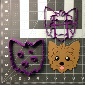 Yorkie Cookie Cutter Set