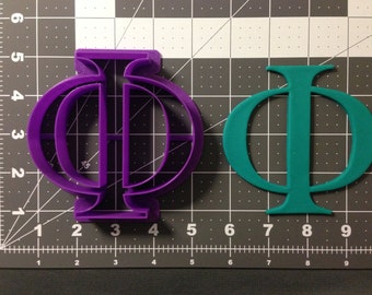 Greek Letter Phi Cookie Cutter