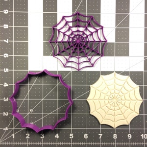 Spider Web 266-B942 Cookie Cutter and Stamp