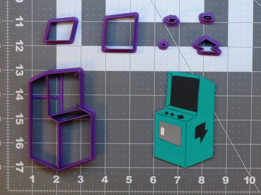 Arcade Machine 266-B644 Cookie Cutter Set - Etsy