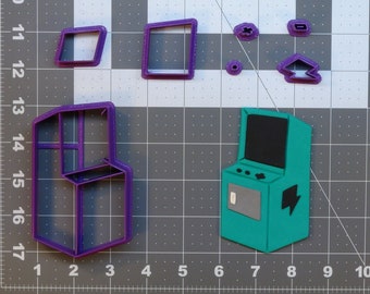 Arcade Machine 266-B644 Cookie Cutter Set