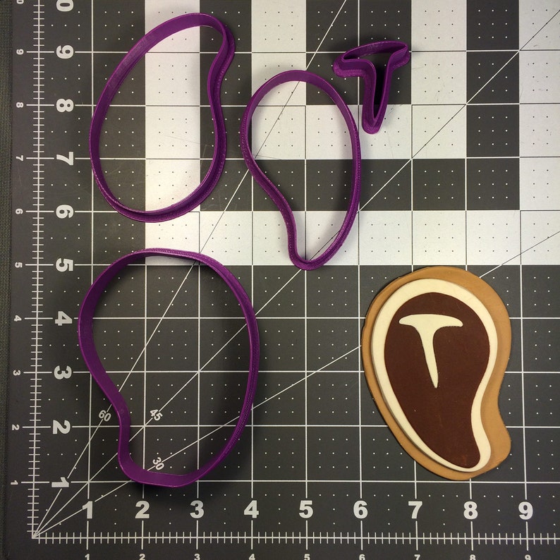 Steak T-Bone 100 Cookie Cutter Set