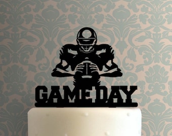 Football Game Day 225-A643 Cake Topper