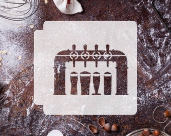 Beer On Tap 783-F786 Stencil