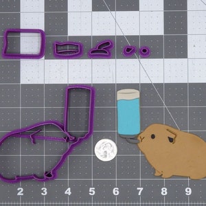 Guinea Pig with Water Bottle 266-I757 Cookie Cutter Set