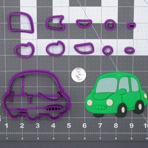 Car 266-F120 Cookie Cutter Set