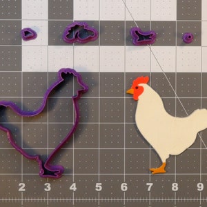 Chicken 266-C164 Cookie Cutter Set