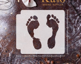 Impronte del piede 783-B033 Stencil