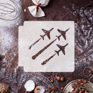 Airplane Show 783-G831 Stencil