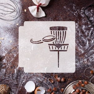Frisbee Golf Basket 783-C330 Stencil
