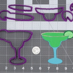 Margarita Drink 266-K190 Cookie Cutter Set