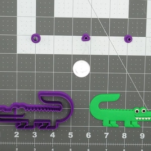 Crocodile 266-D060 Cookie Cutter Set