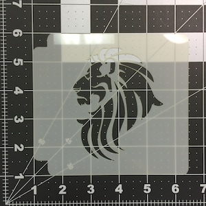 Lion 101 Stencil