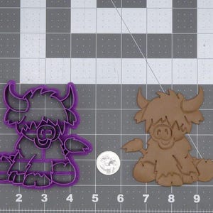 Scottish Highland Cow 266-L652 Cookie Cutter