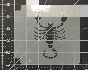 Scorpion Stencil Reusable Scorpion Stencil DIY Craft - Etsy