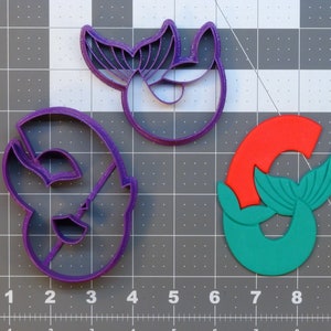 Mermaid Number - Six 266-A348 Cookie Cutter Set