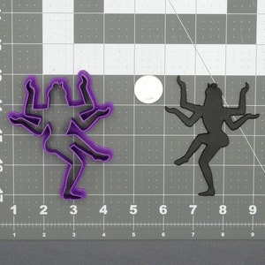 Hindu God Shiva Body 266-D448 Cookie Cutter Silhouette