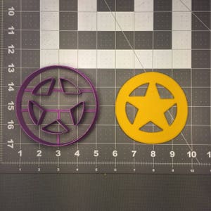 Sheriff Badge 101 Cookie Cutter