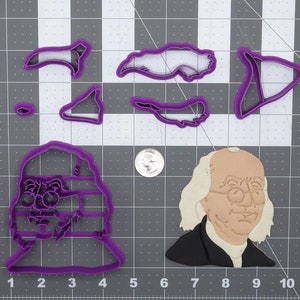 Conjunto de cortador de biscoitos Ben Franklin 266-E322
