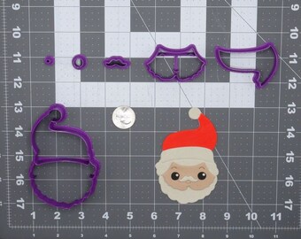 Navidad - Santa Claus Head 266-F757 Cookie Cutter Set