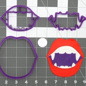 Vampire Lips 266-D847 Cookie Cutter Set