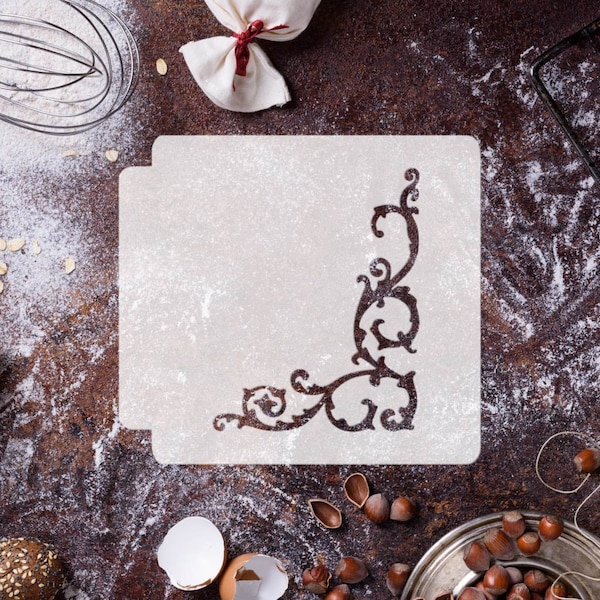 Damask Corner 783-H262 Stencil