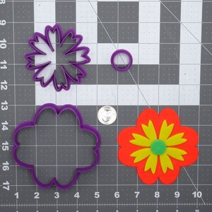 Flower 266-E007 Cookie Cutter Set