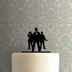 1920s Gangsters 225-B572 Cake Topper
