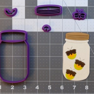 Fireflies in Jar 266-A565 Cookie Cutter Set