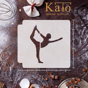 Yoga Pose 783-B530 Stencil