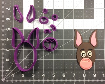 Donkey Face 100 Cookie Cutter Set