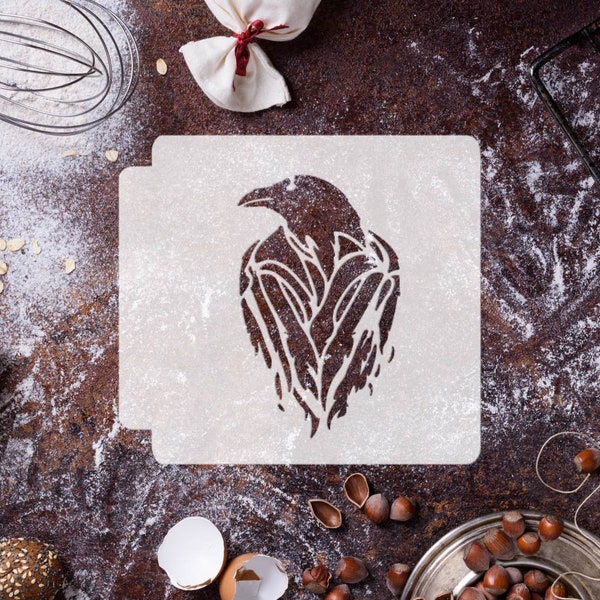 Raven Bird 783-F071 Stencil