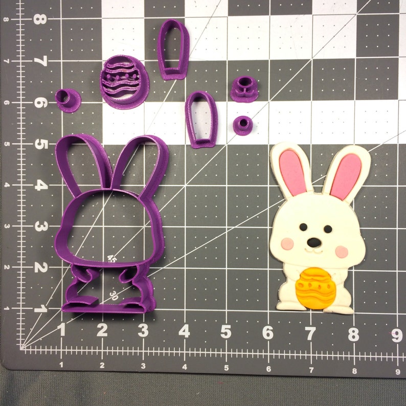 Easter Bunny 100 Cookie Cutter Set