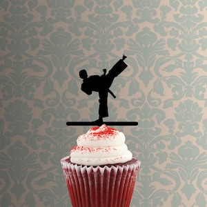 Karate Boy 228-393 Cupcake Topper